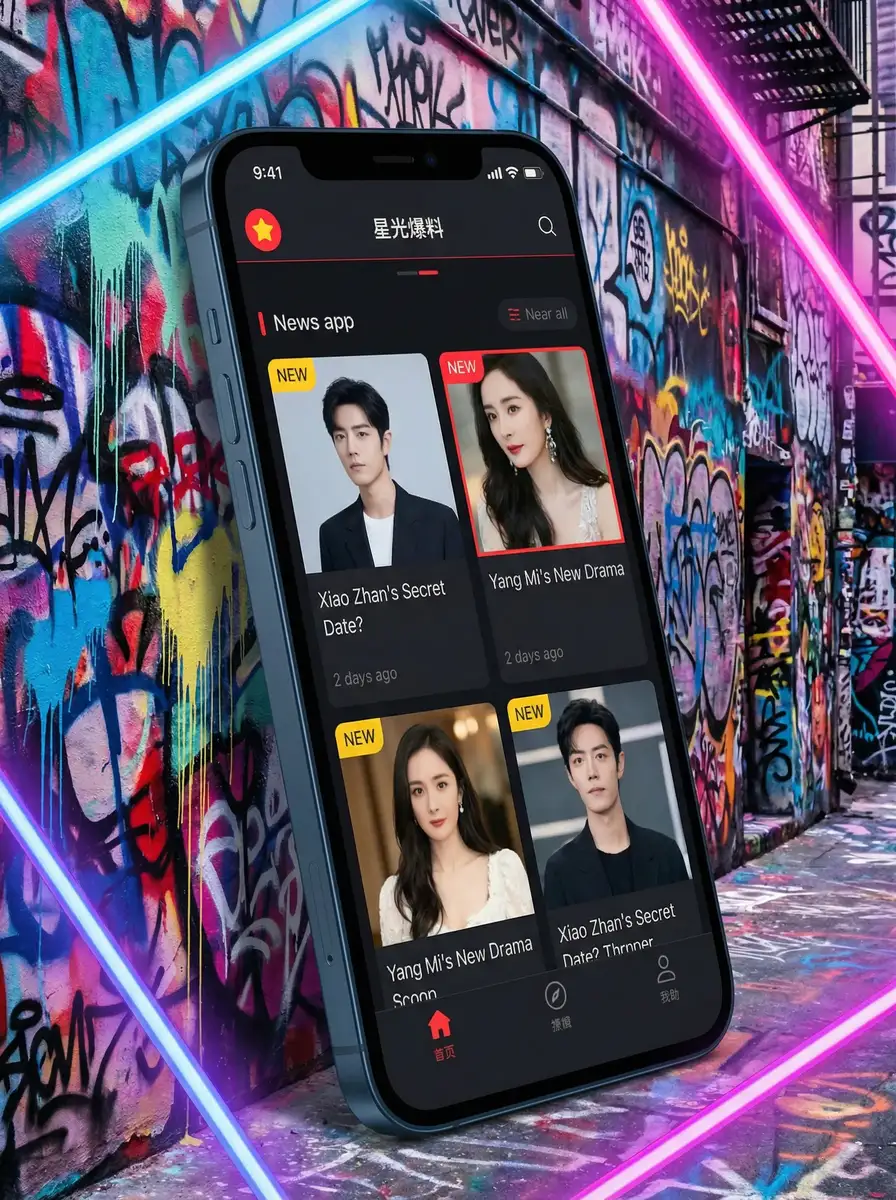 吃瓜群众 APP界面展示 - 掌上吃瓜神器